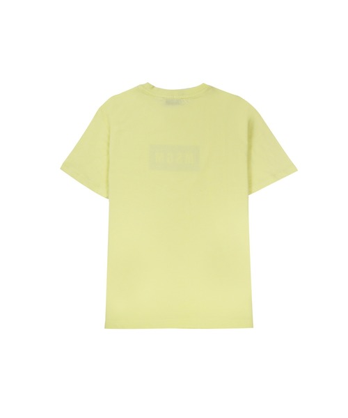 MSGM KIDS(エムエスジーエムキッズ)の「MSGM KIDS MINI BOXロゴ Tシャツ(Tシャツ/カットソー・キッズ・ホワイト/ブラウン系/ブラック×ピンク/ライトイエロー・10/12/14)」の11枚目の写真