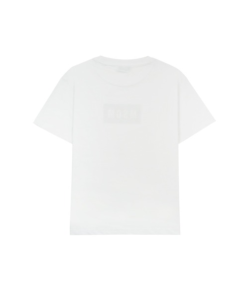 MSGM KIDS(エムエスジーエムキッズ)の「MSGM KIDS MINI BOXロゴ Tシャツ(Tシャツ/カットソー・キッズ・ホワイト/ブラウン系/ブラック×ピンク/ライトイエロー・10/12/14)」の5枚目の写真