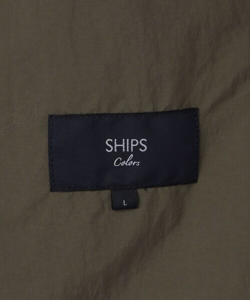 SHIPS Colors(シップス カラーズ)の「SHIPS Colors:〈洗濯機可能〉ダントツ撥水(R) ジャケット(セットアップ対応)◇(テーラードジャケット・メンズ・カーキ/ネイビー・LARGE/MEDIUM/SMALL/X-LARGE)」の14枚目の写真