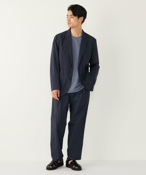 SHIPS Colors(シップス カラーズ)の「SHIPS Colors:〈洗濯機可能〉ダントツ撥水(R) ジャケット(セットアップ対応)◇(テーラードジャケット・メンズ・カーキ/ネイビー・LARGE/MEDIUM/SMALL/X-LARGE)」の21枚目の写真