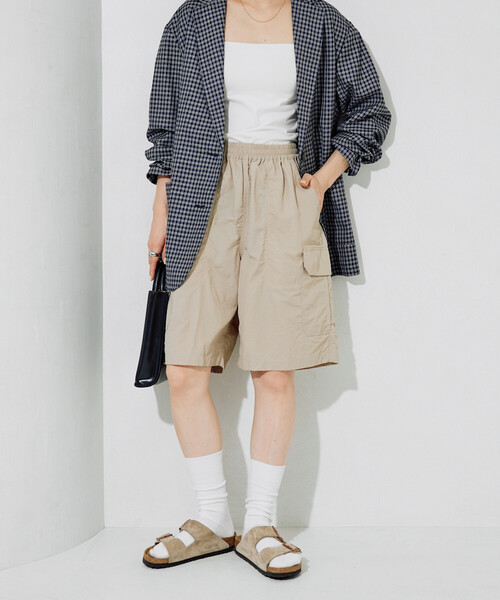 FREAK'S STORE（フリークスストア）の「限定展開　カーゴ ショーツ（その他パンツ・レディース・ベージュ/ナチュラル/オリーブ/ブラック・SMALL/MEDIUM）」の11枚目の写真