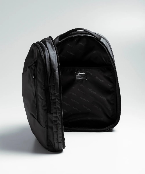 +phenix(プラスフェニックス)の「【+phenix / プラスフェニックス】EXPAND BACKPACK 20+ CORDURAファブリック使用 バックパック(バックパック/リュック・メンズ・ブラック/グレー・FREE)」の17枚目の写真