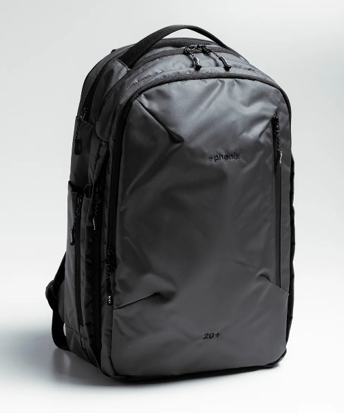 +phenix(プラスフェニックス)の「【+phenix / プラスフェニックス】EXPAND BACKPACK 20+ CORDURAファブリック使用 バックパック(バックパック/リュック・メンズ・ブラック/グレー・FREE)」の20枚目の写真