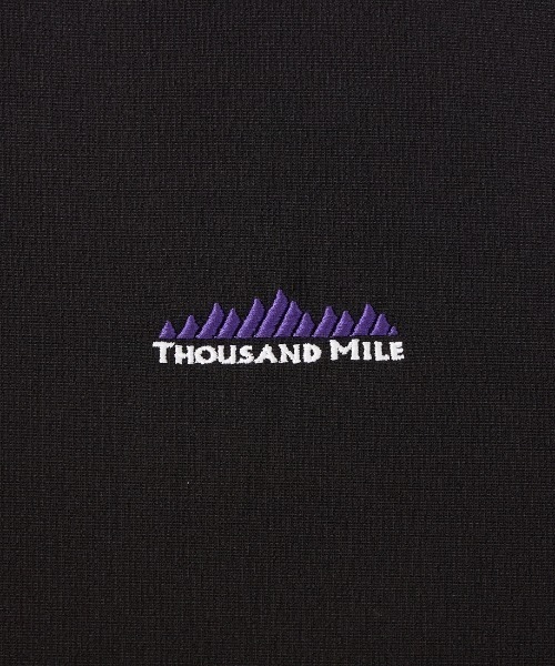 THOUSAND MILE（サウザンドマイル）の「[THOUSAND MILE/サウザンド マイル] 別注 ハイエアー バックジップ ショートスリーブワンピース（ワンピース・レディース・ブラック系/グレイッシュベージュ/ブラック・F）」の8枚目の写真