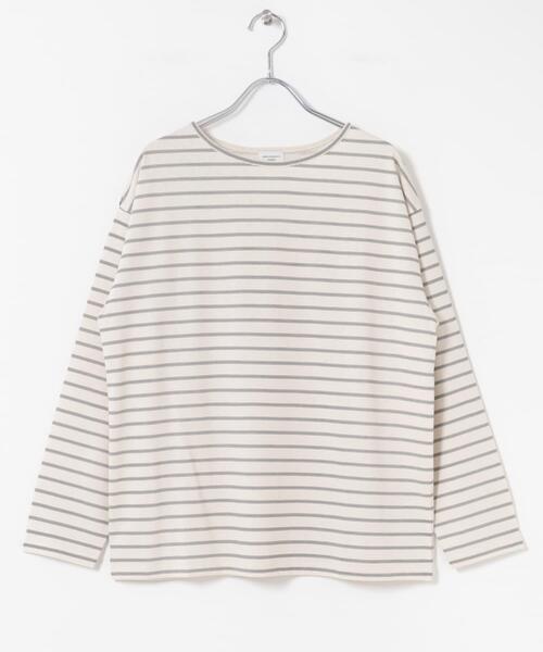 URBAN RESEARCH DOORS(アーバンリサーチドアーズ)の「バック刺繍ロングスリーブTシャツ(Tシャツ/カットソー・レディース・チャコールグレー/ピンク/ホワイト系その他・FREE)」の10枚目の写真