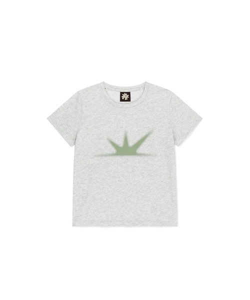 SUNLOVE(サンラブ)の「W Daybreak Tee(Tシャツ/カットソー・レディース・チャコール/ネイビー/レッド/ホワイト/ヘザーグレー/ローズ・S/M)」の2枚目の写真