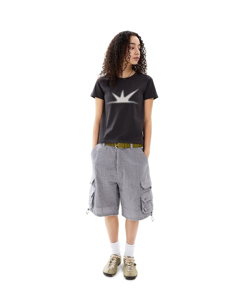 SUNLOVE(サンラブ)の「W Daybreak Tee(Tシャツ/カットソー・レディース・チャコール/ネイビー/レッド/ホワイト/ヘザーグレー/ローズ・S/M)」の15枚目の写真