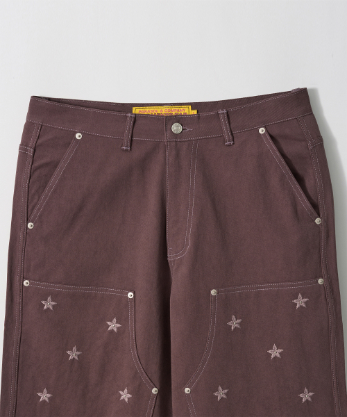 GARMENTS FAB（ガーメンツファブ）の「Star Studs Carpenter Pants (DEEP PURPLE)（その他パンツ・レディース・その他・MEDIUM/LARGE）」の3枚目の写真