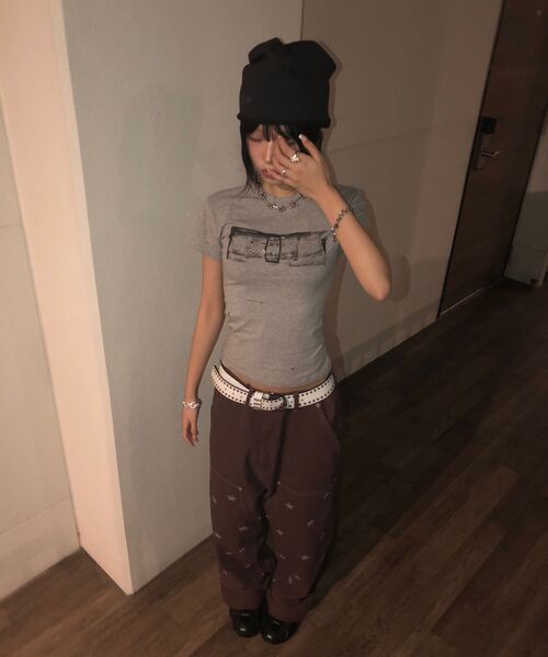 GARMENTS FAB（ガーメンツファブ）の「Star Studs Carpenter Pants (DEEP PURPLE)（その他パンツ・レディース・その他・MEDIUM/LARGE）」の8枚目の写真