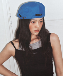 DRUNKTXT（ドランクテキスト）の「Newsboy Hunting Cap Blue（ハンチング/ベレー帽）」