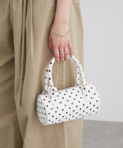 mystic(ミスティック)の「ドットminiBAG(ハンドバッグ・レディース・ブラック/オフホワイト・ONE SIZE)」の21枚目の写真