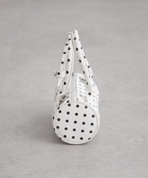 mystic(ミスティック)の「ドットminiBAG(ハンドバッグ・レディース・ブラック/オフホワイト・ONE SIZE)」の15枚目の写真