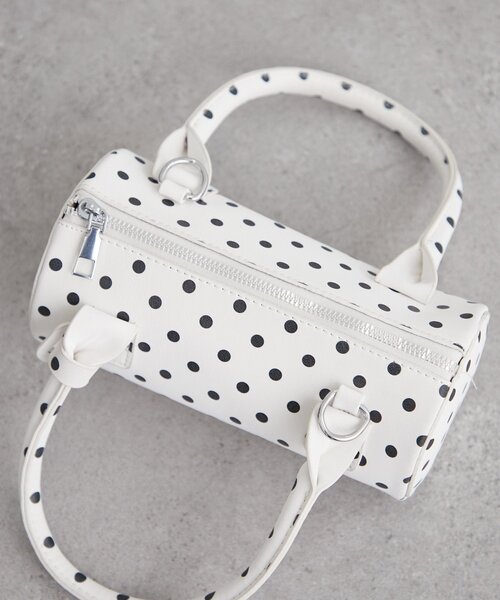 mystic(ミスティック)の「ドットminiBAG(ハンドバッグ・レディース・ブラック/オフホワイト・ONE SIZE)」の16枚目の写真