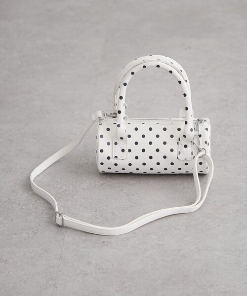 mystic(ミスティック)の「ドットminiBAG(ハンドバッグ・レディース・ブラック/オフホワイト・ONE SIZE)」の18枚目の写真