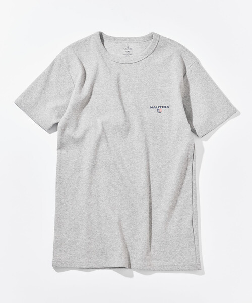 NAUTICA(ノーティカ)の「NAUTICA/ノーティカ Essential タイトフィット S/S クルーネックTシャツ(Tシャツ/カットソー・メンズ・ブラック/グレー/ホワイト/チャコールグレー・MEDIUM/SMALL/X-SMALL/LARGE)」の4枚目の写真
