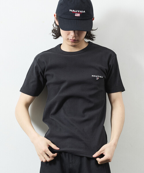 NAUTICA(ノーティカ)の「NAUTICA/ノーティカ Essential タイトフィット S/S クルーネックTシャツ(Tシャツ/カットソー・メンズ・ブラック/グレー/ホワイト/チャコールグレー・MEDIUM/SMALL/X-SMALL/LARGE)」の8枚目の写真