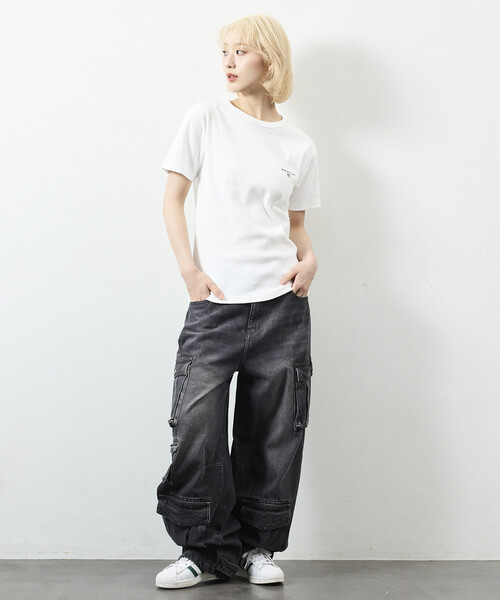 NAUTICA(ノーティカ)の「NAUTICA/ノーティカ Essential タイトフィット S/S クルーネックTシャツ(Tシャツ/カットソー・メンズ・ブラック/グレー/ホワイト/チャコールグレー・MEDIUM/SMALL/X-SMALL/LARGE)」の11枚目の写真
