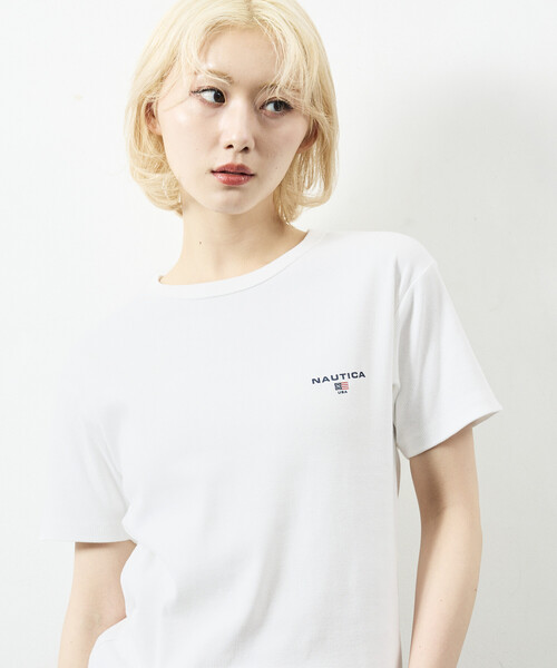 NAUTICA(ノーティカ)の「NAUTICA/ノーティカ Essential タイトフィット S/S クルーネックTシャツ(Tシャツ/カットソー・メンズ・ブラック/グレー/ホワイト/チャコールグレー・MEDIUM/SMALL/X-SMALL/LARGE)」の16枚目の写真