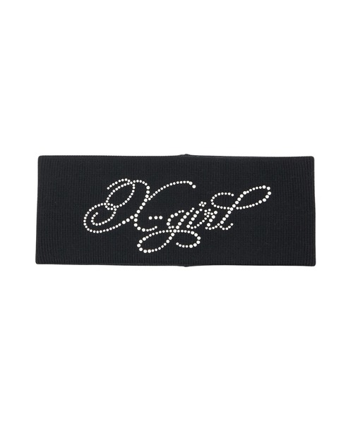 X-girl(エックスガール)の「RHINESTONE HEADBAND(ヘアバンド・レディース・アッシュ/ブラック・ONE SIZE)」の17枚目の写真