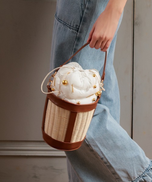 DONOBAN(ドノバン)の「Bloom Basket Bag(かごバッグ・レディース・ブラウン/ブラック・ONE SIZE)」の18枚目の写真