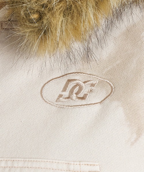 DC(ディーシー)の「DC/ディーシー 26 WS FUR HIDDEN ZH パーカー LZH264309(パーカー・レディース・ベージュ/ピンクベージュ/スミクロ/ブラックミックス/ミックスグレー・M/L)」の15枚目の写真