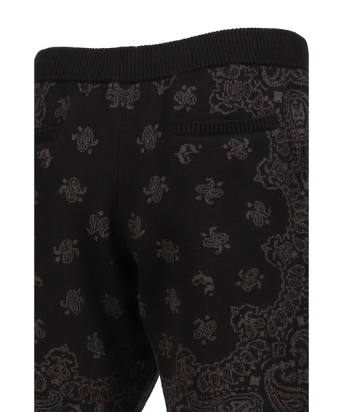JUN/NAKAYAMA(ジュンナカヤマ)の「PAISLEY KNIT SHORTS(その他パンツ・メンズ・ブラック/ピンク・46)」の7枚目の写真