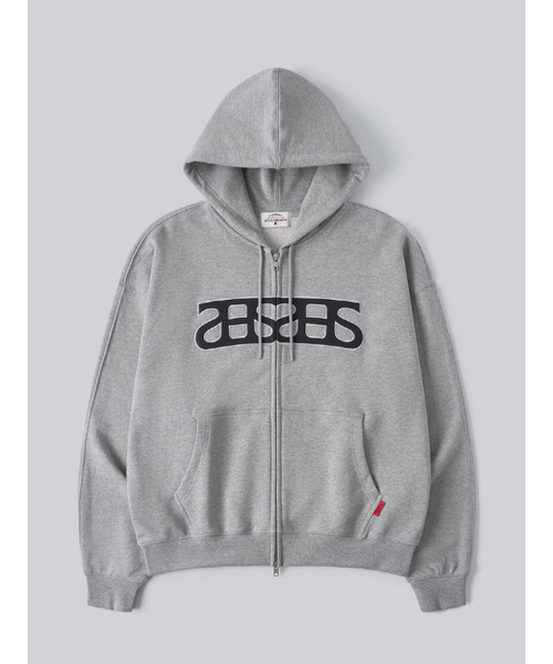 ANNEHEARTS(アンハーツ)の「Heart Logo Hooded Zip-up_MELANGE(パーカー・レディース・その他・SMALL/MEDIUM)」の2枚目の写真