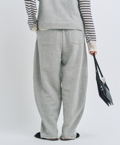 CALMER(カルメール)の「《追加》SWEAT PANTS / スウェットパンツ(スウェットパンツ・レディース・ホワイト/グレー・2/1)」の7枚目の写真