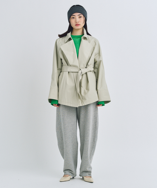 CALMER(カルメール)の「《追加》SWEAT PANTS / スウェットパンツ(スウェットパンツ・レディース・ホワイト/グレー・2/1)」の10枚目の写真