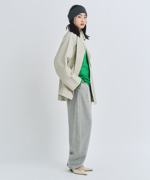 CALMER(カルメール)の「《追加》SWEAT PANTS / スウェットパンツ(スウェットパンツ・レディース・ホワイト/グレー・2/1)」の11枚目の写真