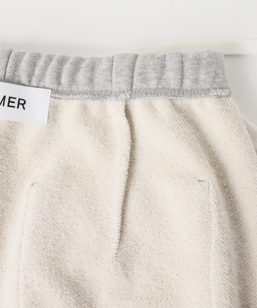 CALMER(カルメール)の「《追加》SWEAT PANTS / スウェットパンツ(スウェットパンツ・レディース・ホワイト/グレー・2/1)」の5枚目の写真