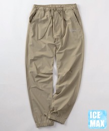 【78】【OUTDOOR PRODUCTS/アウトドアプロダクツ】ワンポイントロゴ ナイロントリコット イージー ジョガーパンツ/2WAYストレッチ/接触冷感/UVカット