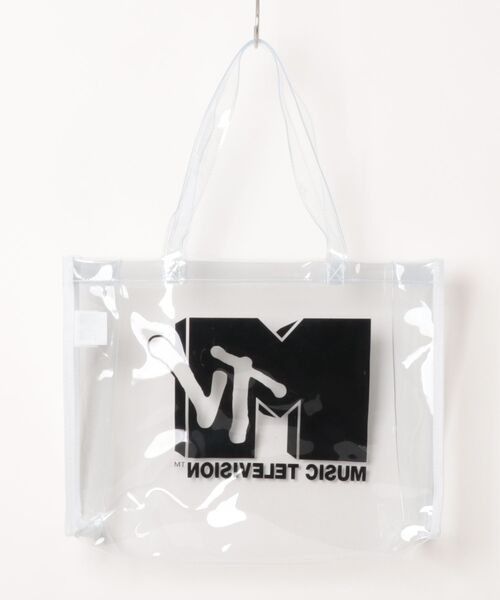 LOWRYS FARM(ローリーズファーム)の「MTVロゴPVCバッグ 668998(トートバッグ・キッズ・グリーン系その他/ピンク系その他/オフホワイト・FREE)」の12枚目の写真