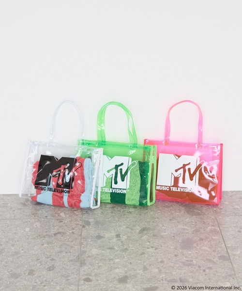 LOWRYS FARM(ローリーズファーム)の「MTVロゴPVCバッグ 668998(トートバッグ・キッズ・グリーン系その他/ピンク系その他/オフホワイト・FREE)」の16枚目の写真