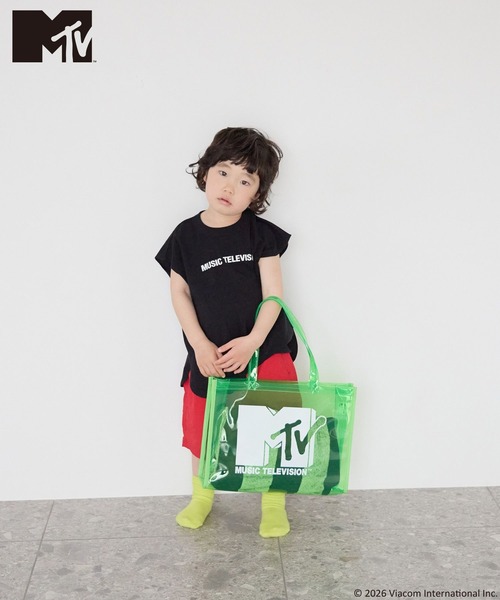 LOWRYS FARM(ローリーズファーム)の「MTVロゴPVCバッグ 668998(トートバッグ・キッズ・グリーン系その他/ピンク系その他/オフホワイト・FREE)」の17枚目の写真