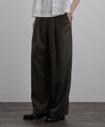 tk.TAKEO KIKUCHI（ティーケータケオキクチ）の「リネン調バレルパンツ（その他パンツ）」