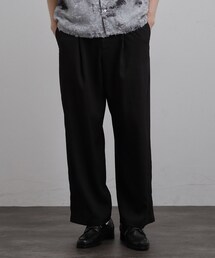 tk.TAKEO KIKUCHI（ティーケータケオキクチ）の「リネン調バレルパンツ（その他パンツ）」