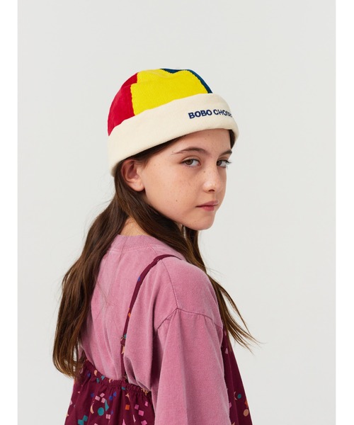 BOBO CHOSES(ボボショーズ)の「Bobo Choses color block corduroy hat(キャップ・キッズ・マルチ・HEAD52)」の7枚目の写真