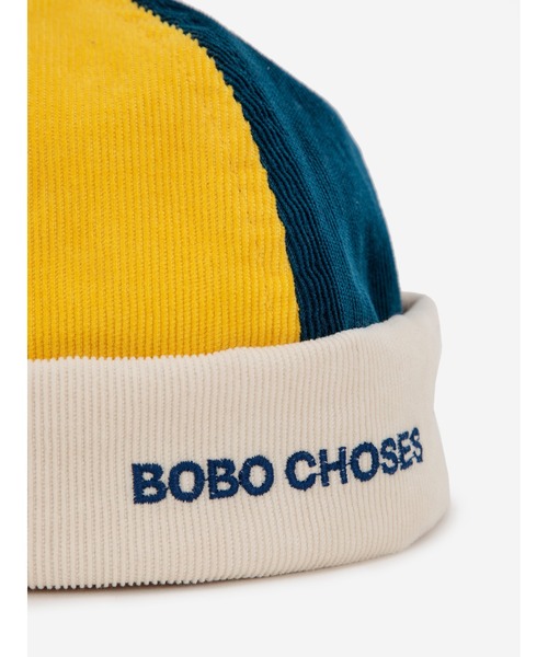 BOBO CHOSES(ボボショーズ)の「Bobo Choses color block corduroy hat(キャップ・キッズ・マルチ・HEAD52)」の3枚目の写真
