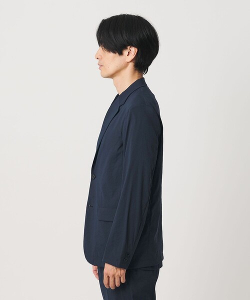 BEAUTY&YOUTH UNITED ARROWS(ビューティーアンドユースユナイテッドアローズ)の「MIXTURE ナイロン コンフォート ジャケット ヨコストレッチ 撥水機能 ウォッシャブル セットアップ対応(テーラードジャケット・メンズ・ダークグレー/ブラック/ネイビー・S/M/XL/L)」の13枚目の写真
