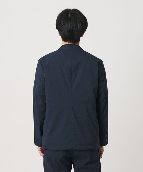 BEAUTY&YOUTH UNITED ARROWS(ビューティーアンドユースユナイテッドアローズ)の「MIXTURE ナイロン コンフォート ジャケット ヨコストレッチ 撥水機能 ウォッシャブル セットアップ対応(テーラードジャケット・メンズ・ダークグレー/ブラック/ネイビー・S/M/XL/L)」の14枚目の写真