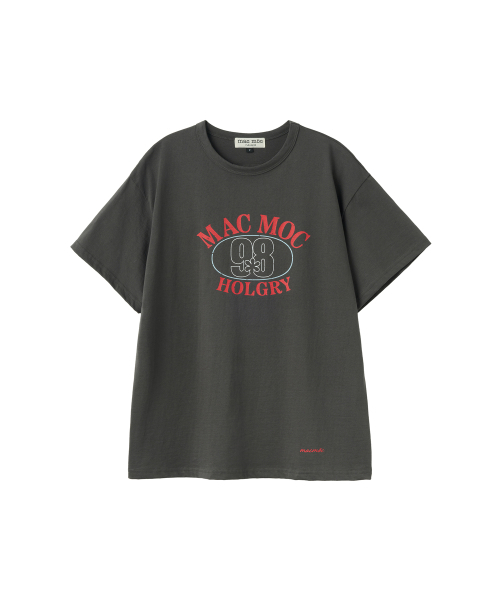 MAC MOC（マックモック）の「タンタン タンタン ルーズフィット 98 アートワーク 半袖Tシャツ_チャコール（Tシャツ/カットソー・レディース・チャコールグレー・FREE）」の3枚目の写真