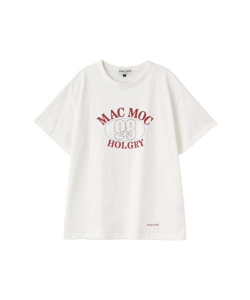 MAC MOC（マックモック）の「タンタン タンタン ルーズフィット 98 アートワーク 半袖Tシャツ_チャコール（Tシャツ/カットソー・レディース・チャコールグレー・FREE）」の4枚目の写真