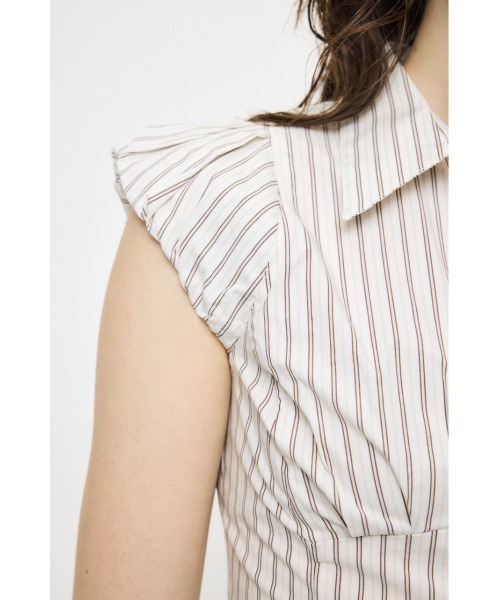 MOUSSY(マウジー)の「PUFF CAP SLEEVE ブラウス(シャツ/ブラウス・レディース・ブラウン/ライトブルー/アイボリー・1/2)」の20枚目の写真