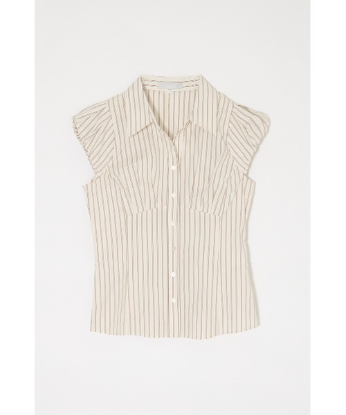 MOUSSY(マウジー)の「PUFF CAP SLEEVE ブラウス(シャツ/ブラウス・レディース・ブラウン/ライトブルー/アイボリー・1/2)」の22枚目の写真