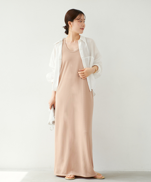 plage(プラージュ)の「《追加》RAMIE LYOCELL CROPPED シャツ 3(シャツ/ブラウス・レディース・ピンク・FREE)」の4枚目の写真