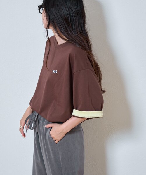 PENNEYS(ぺニーズ)の「【PENNEYS/ペニーズ】別注THE FOX配色裏メッシュTEE(Tシャツ/カットソー・レディース・ホワイト/ブラウン/ホワイト系その他/ネイビー・MEDIUM/LARGE)」の19枚目の写真