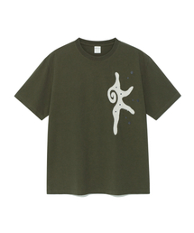 TCM sun patch T (khaki)