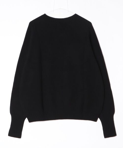 superNova.(スーパーノヴァ)の「【superNova.】Seamless knit sweater - Wool & cashmere & silk(ニット/セーター・メンズ・ブラック・FREE)」の2枚目の写真