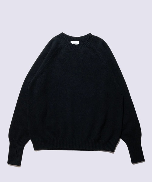 superNova.(スーパーノヴァ)の「【superNova.】Seamless knit sweater - Wool & cashmere & silk(ニット/セーター・メンズ・ブラック・FREE)」の1枚目の写真